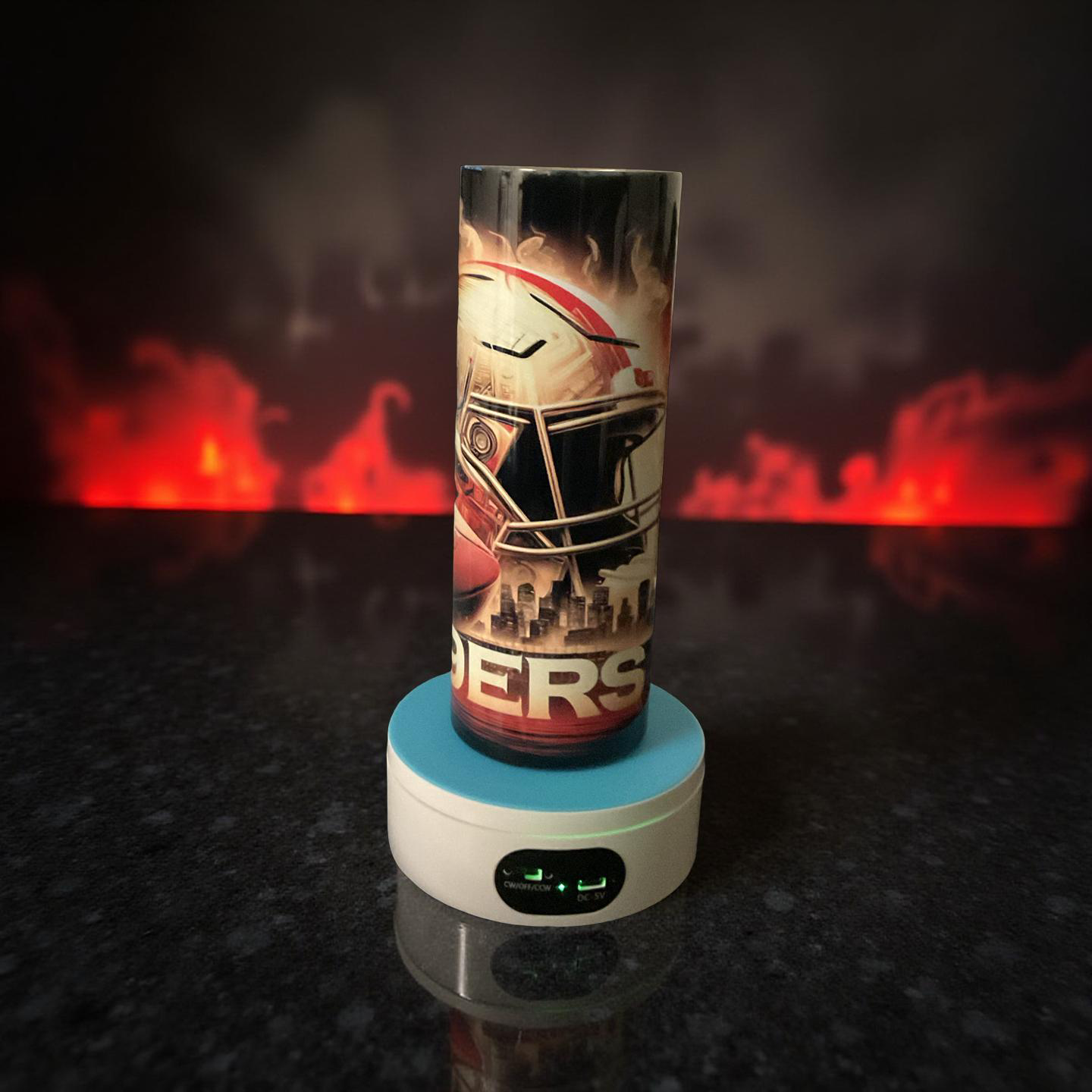 49ers stainless steel tumblers. Custom made