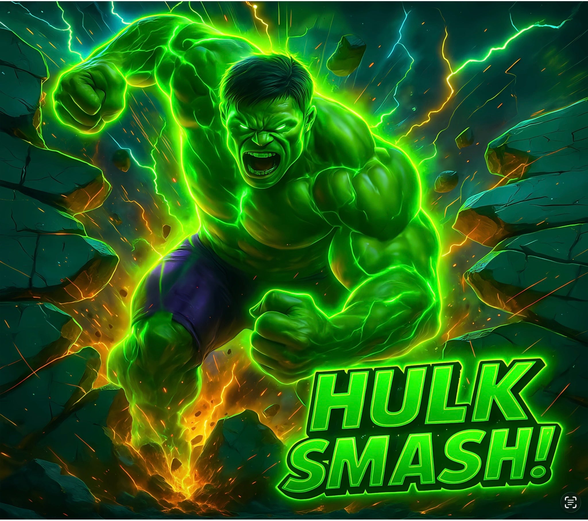 Hulk Bluetooth speaker