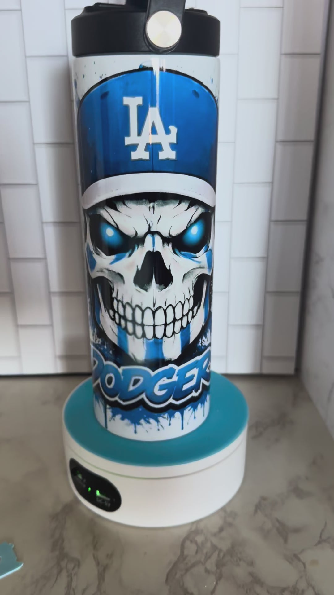 Dodgers Skull